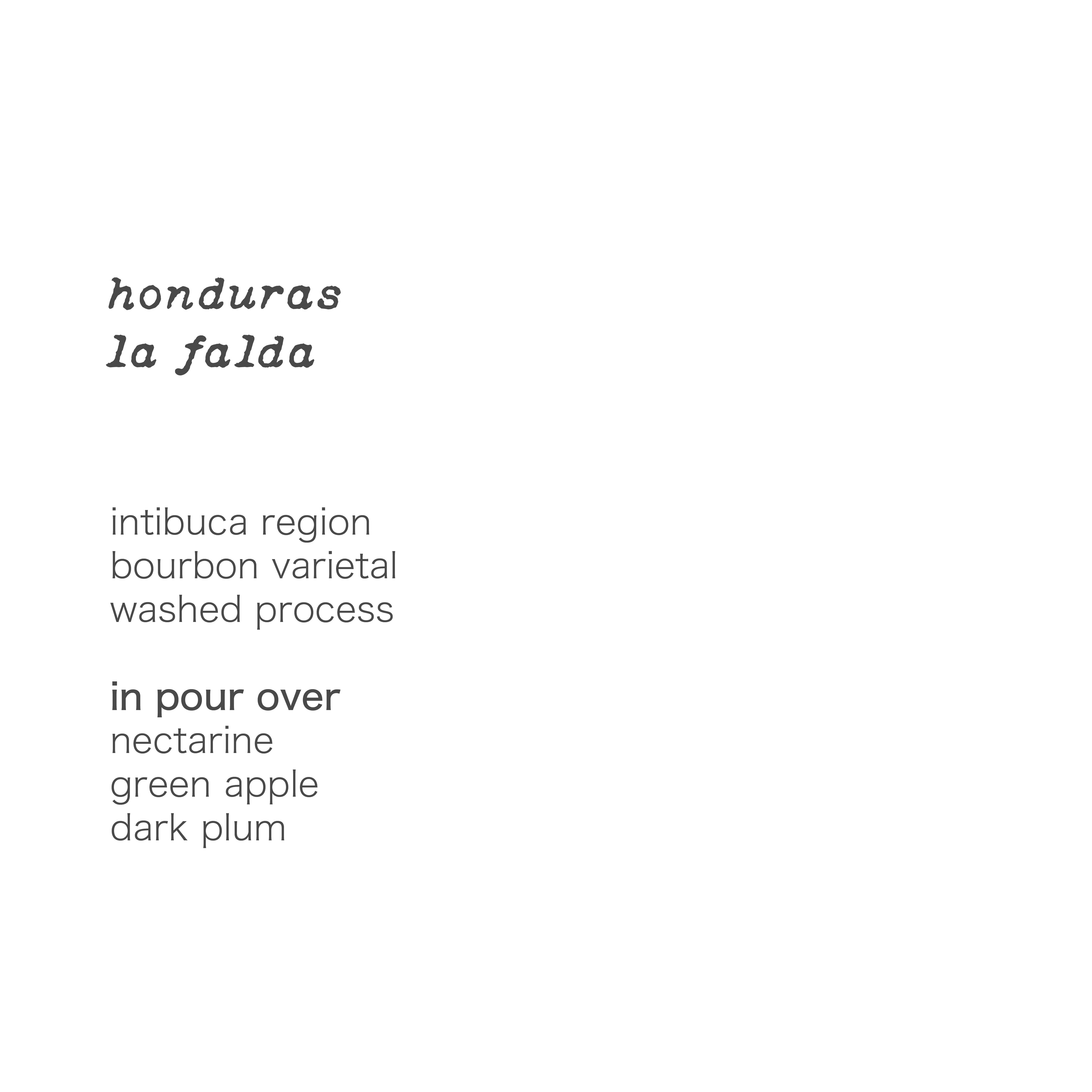 honduras la falda
